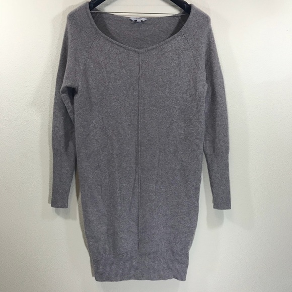 $248 Adi Mudra longsleeve CASHMERE tunic dress - Picture 2 of 7